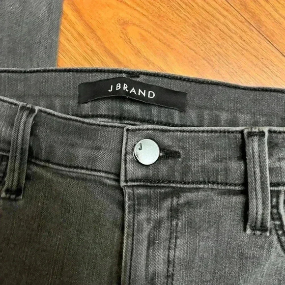 J Brand Super Skinny Photo Ready Jean Night Bird Faded Black 28 - Picture 5 of 8